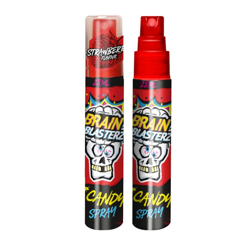 Brain Blasterz Sour Candy Spray Strawberry Kyslý Sprej 28ml Brain Blasterz Sour Candy Spray Strawberry Kyslý Sprej 28ml