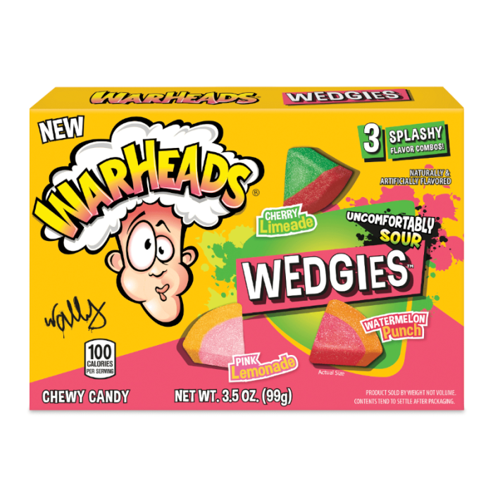 Warheads Wedgies Gumené Cukríky 99g (po DMT)