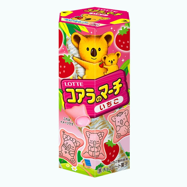 Koala’s March Strawberry Sušienky 37g