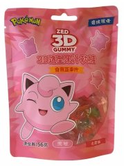 Leda 3D Juice Strawberry Gummy Gumené cukríky 56g