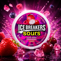 Ice Breakers Sours Berry Mentolky 42g