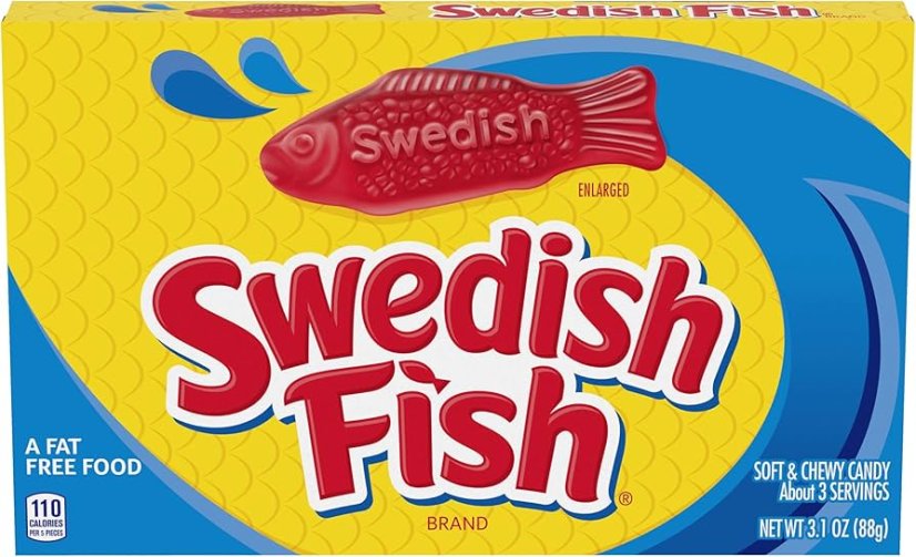 Swedish Fish Gumené Cukríky 88g