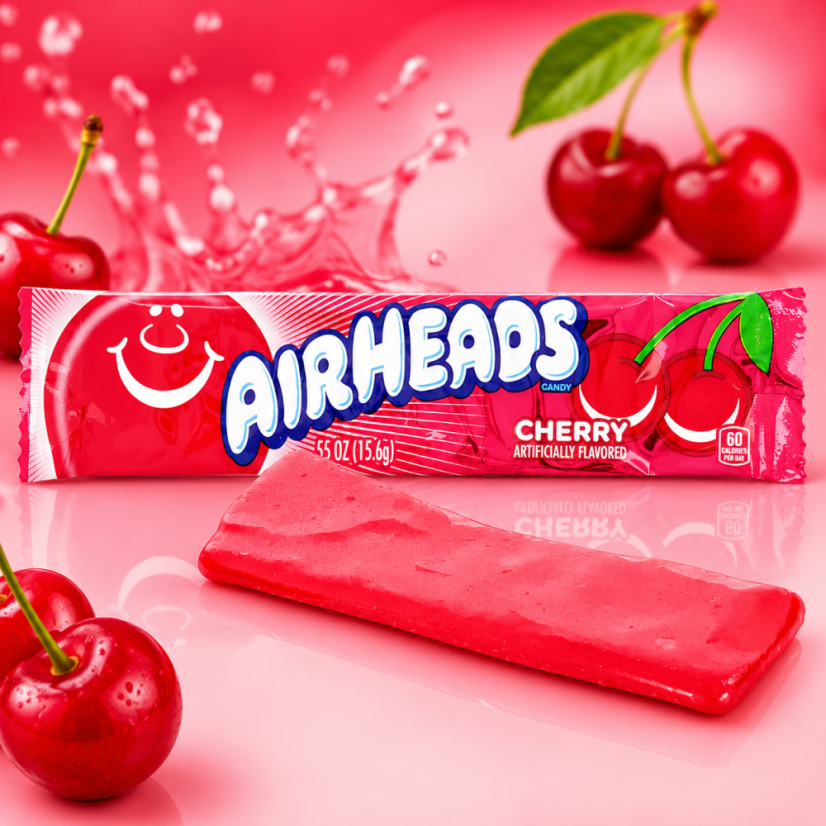Airheads Cherry Žuvacia Tyčinka 16g
