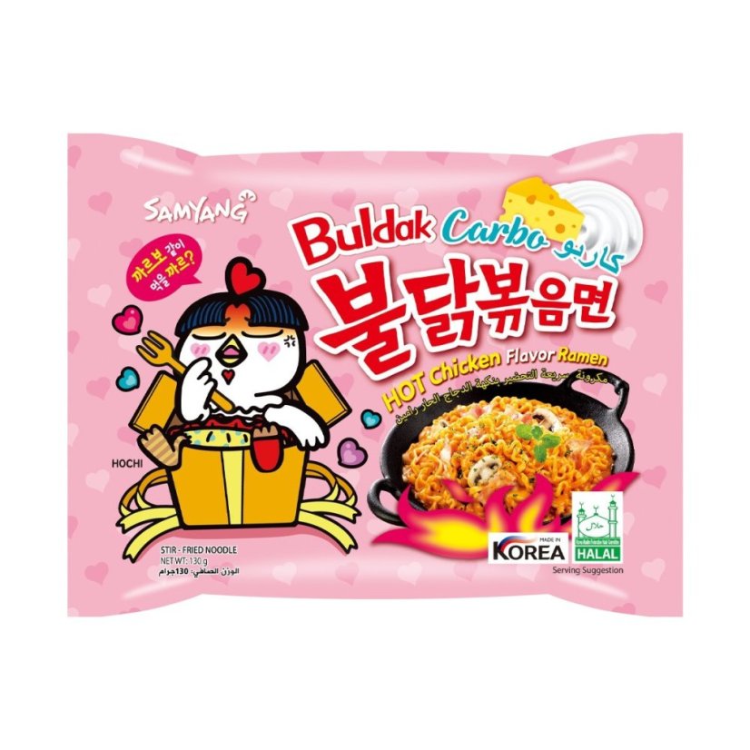Samyang Buldak Carbonara Cestoviny 130g