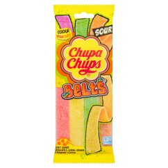 Chupa Chups Sour Belts Mixed Kyslé Pelendreky 90g