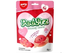 Amos Peelerz Gummy Roses Lúpacie Cukríky 65g