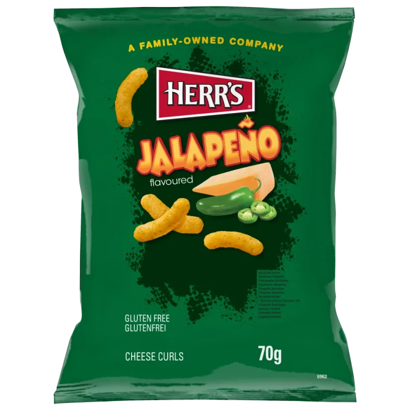 Herr's Jalapeño Chrumky 70g Herr's Jalapeño Chrumky 70g