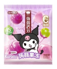 Sanrio Kuromi Konjac Grape Jelly Želé 96g