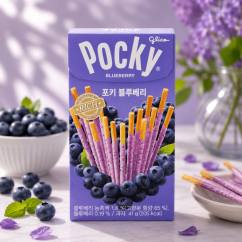 Pocky Blueberry Sladké Tyčinky 41g