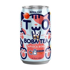 Boba Cat Original Bubble Tea Čaj 315ml