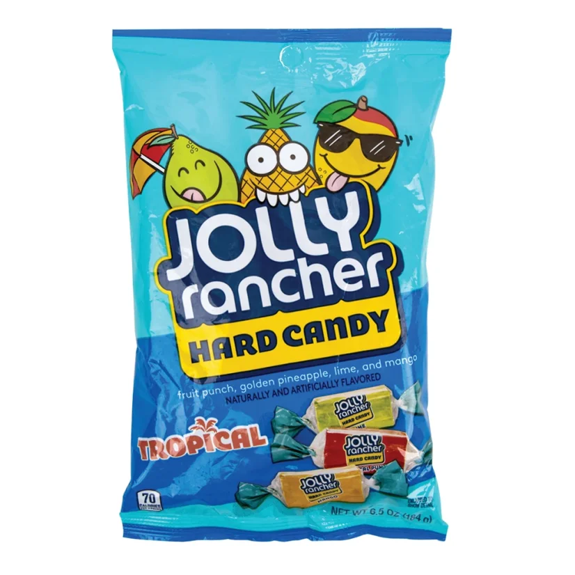 Jolly Rancher Tropical Tvrdé Cukríky 184g