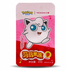 Yizhi Pokémon Strawberry Jelly Želé 25g