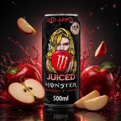 Monster Bad Apple Energetický Nápoj 500ml