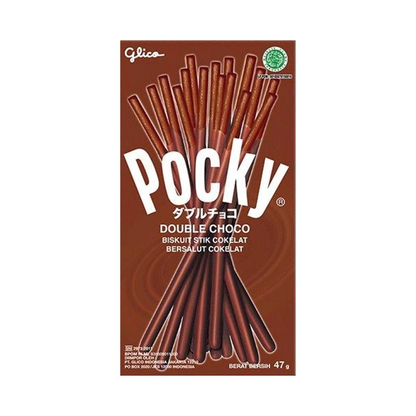 Pocky Double Choco Sladké Tyčinky 47g Pocky Double Choco Sladké Tyčinky 47g