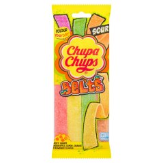 Chupa Chups Sour Belts Mixed Kyslé Pelendreky 90g