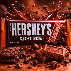 Hershey's Cookies 'N' Chocolate Čokoláda 40g