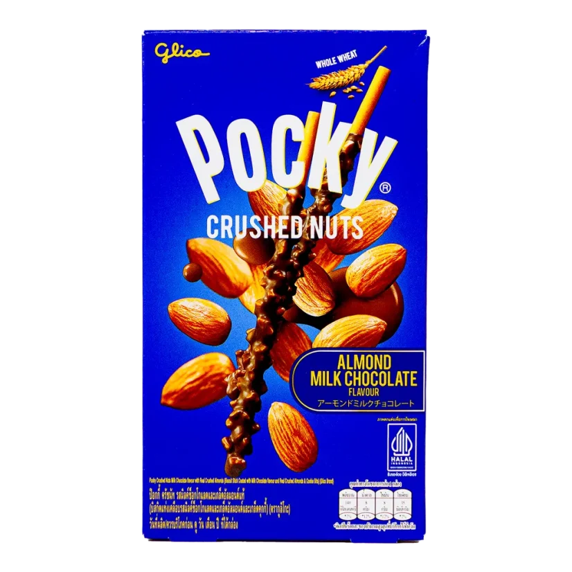 Pocky Crushed Nuts Sladké Tyčinky 25g