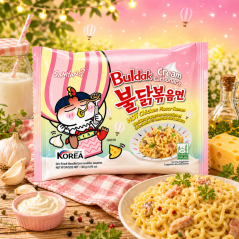 Samyang Buldak Cream Carbonara Cestoviny 140g