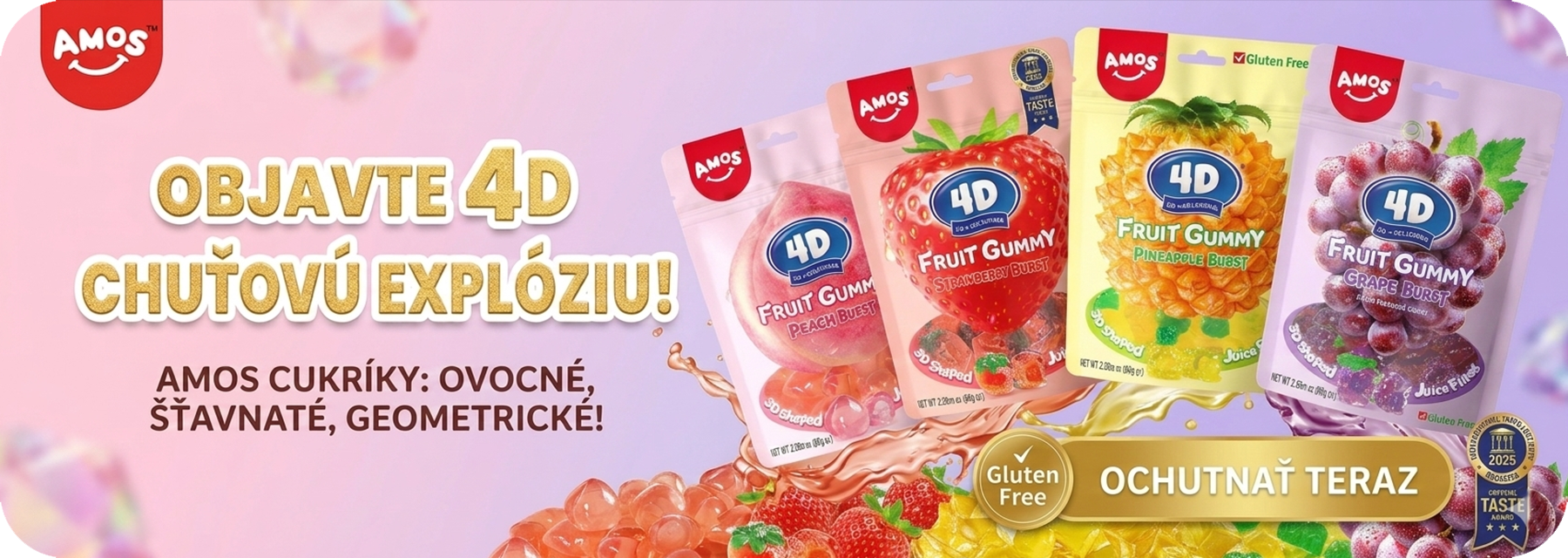 4D AMOS Cukríky