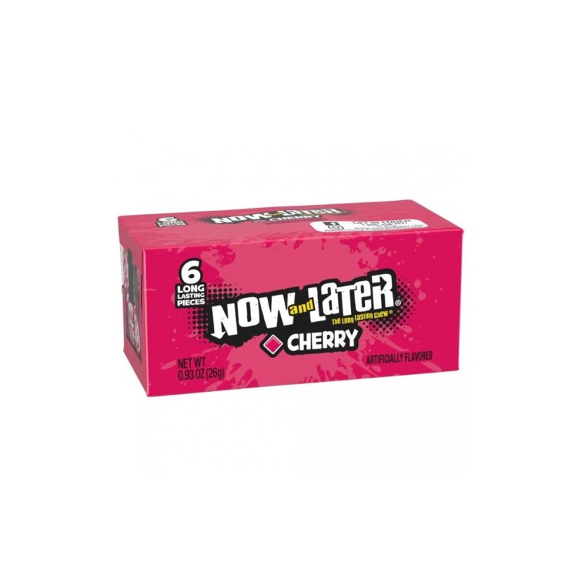 Now and Later Cherry Žuvačky 26g