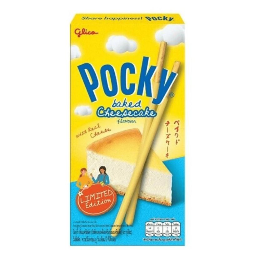 Pocky Baked Cheesecake Sladké Tyčinky 33g