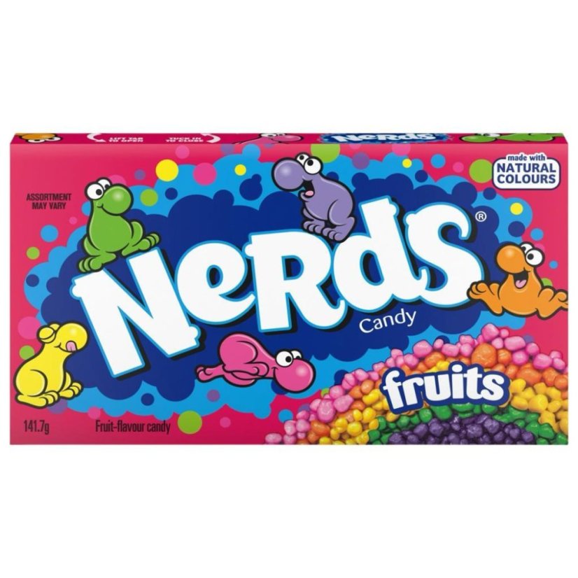 Nerds Rainbow Ovocné Cukríky 141g
