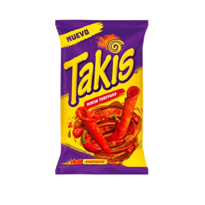 Takis Ninja Teriyaki Trubičky 90g