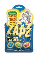 Toxic Waste Zapz Sour Candies Cukríky 60g