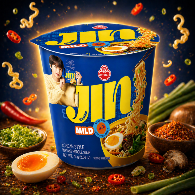 Otoki Jin Mild Ramen BTS 65g
