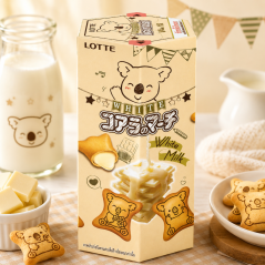 Koala’s March White Milk Sušienky 37g