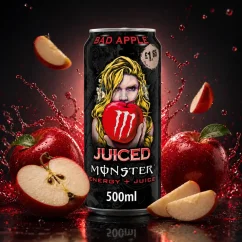 Monster Bad Apple Energetický Nápoj 500ml