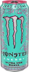 Monster Energy Drink Ultra Vice Guava Energetický Nápoj 473ml
