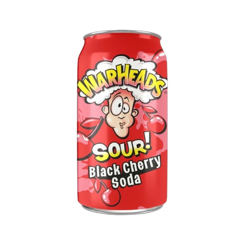 Warheads Black Cherry Limonáda 330ml Warheads Black Cherry Limonáda 330ml