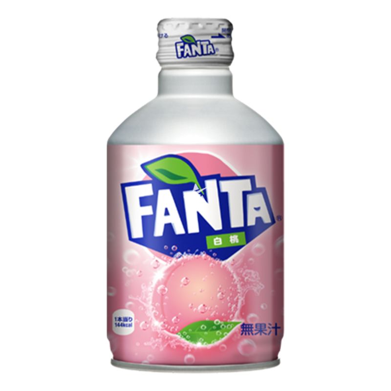 Fanta White Peach Bottle 300ml Fanta White Peach Bottle 300ml