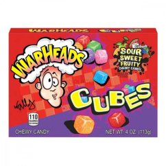 Warheads Cubes Gumené Cukríky 113g