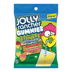 Jolly Rancher Gummies Sour Lemonade Gumené Cukríky 184g