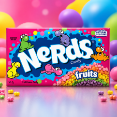 Nerds Fruits Ovocné Cukríky 142g