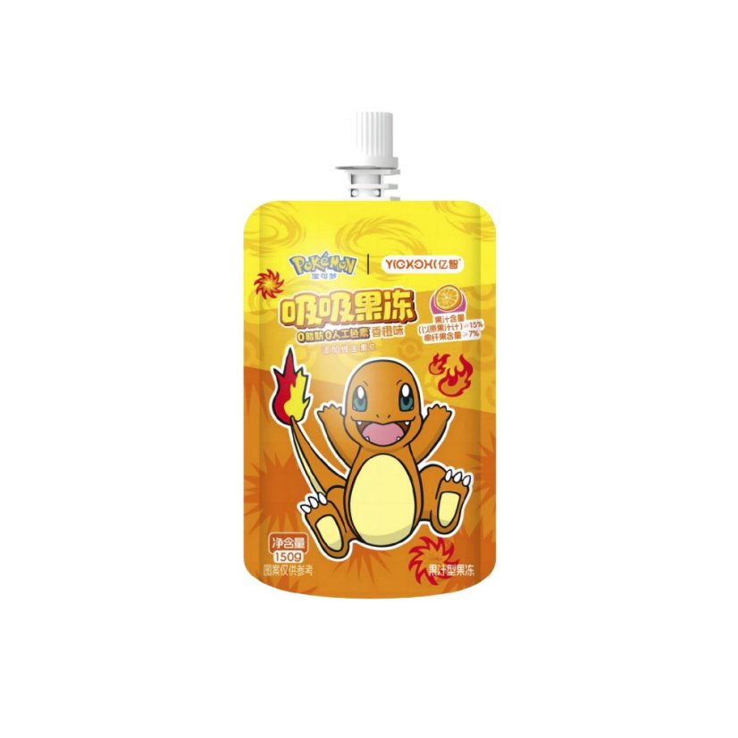 Yizhi Pokémon Orange Jelly Želé 80g