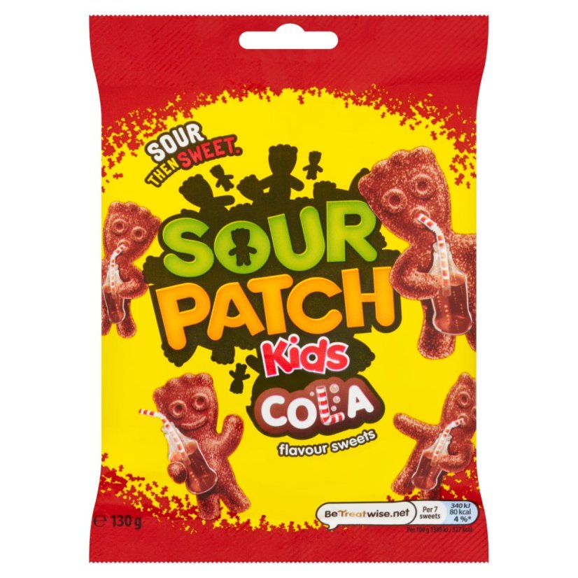 Sour Patch Kids Cola Gumené Cukríky 130g