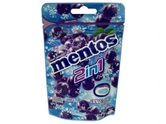 Mentos 2in1 Grape Soda Žuvacie Cukríky 45g