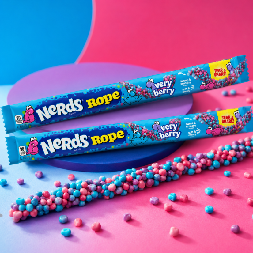 Nerds Rope Very Berry Pelendrek 26g