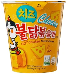 Samyang Buldak Cheese Cup Cestoviny v Kelímku 70g
