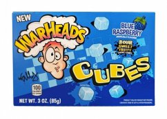 Warheads Cubes Blue Raspberry Gumené Cukríky 85g