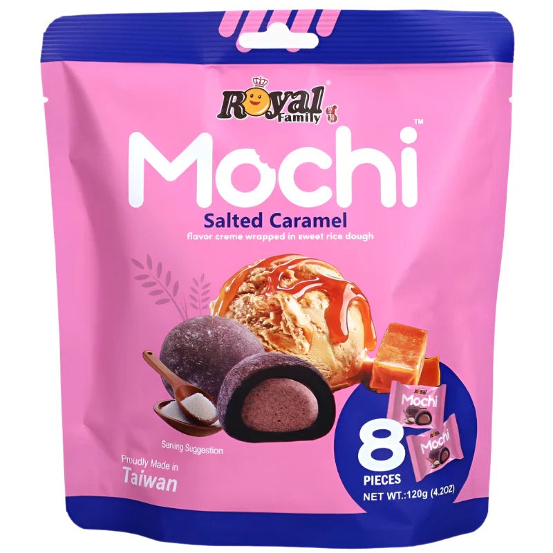 Royal Mochi Salty Caramel Ryžové Koláčiky 120g
