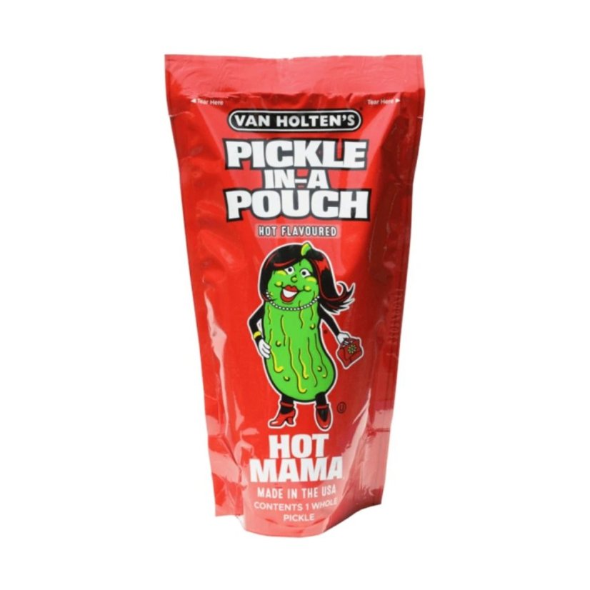 Van Holten's Pickle Hot Mama Nakladaná Uhorka 306g