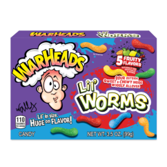 Warheads Lil' Worms Gumené Cukiky 99g