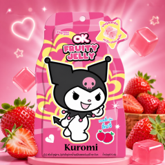 OK Kuromi Fruity Strawberry Jelly Želé 13g