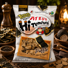 Tao Kae Noi Tempura Seaweed Truffle Black Pepper Morské Riasy v Tempure 40g