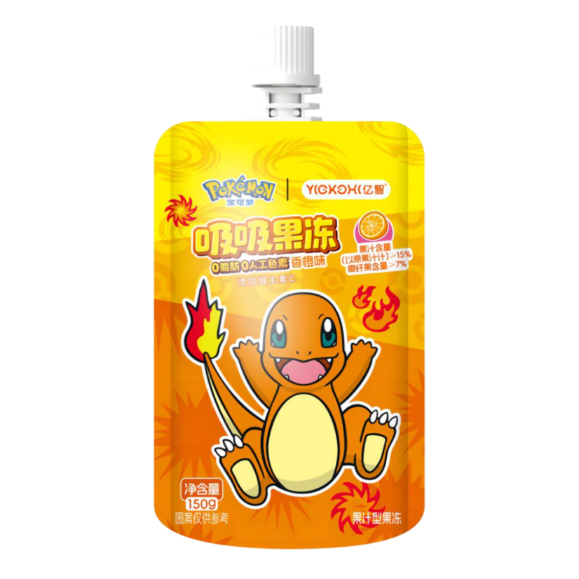Yizhi Pokémon Orange Jelly Želé 150g Yizhi Pokémon Orange Jelly Želé 150g