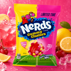 Nerds Gummy Clusters Cherry Lemonade Blitz Cukríky 141g